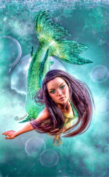 Mermaid Diamond Painting Kit - DIY Mermaid-9